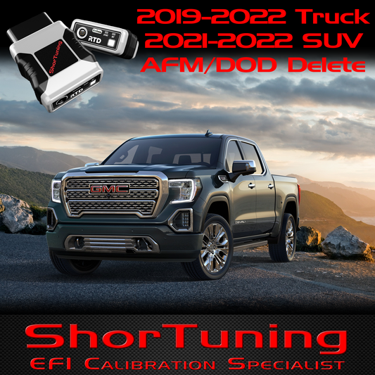 2019-2022 GM Truck/ 2021-2022 SUV DOD Delete - RTD