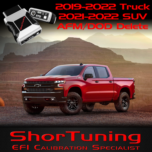 2019-2022 GM Truck/ 2021-2022 SUV DOD Delete - RTD