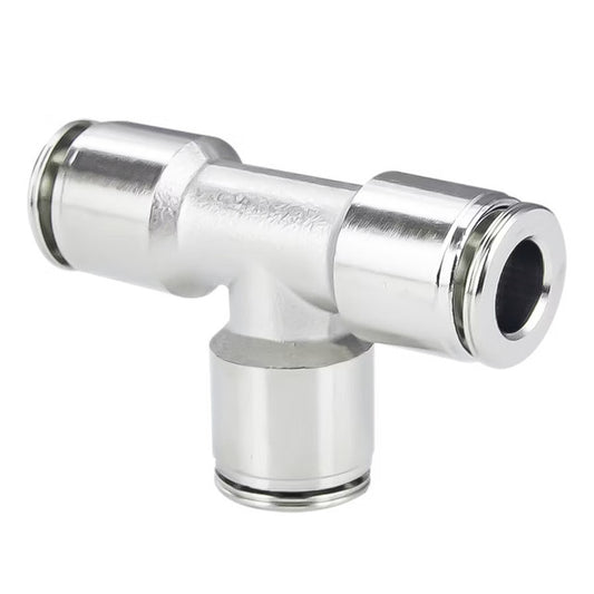 Metal Push to Connect Fittings - Union Tee 1/4"
